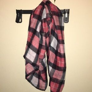 Oversized Flannel Scarf